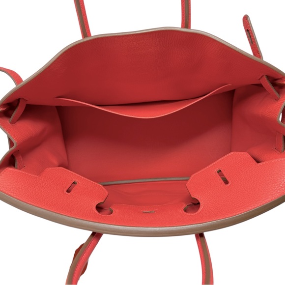 ✨🛍️ Hermes Birkin 35 Handbag Coral - Picture 5 of 11